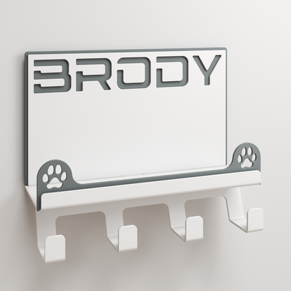 Dog Apparel Hanger - 01 - Personalized - One Dog