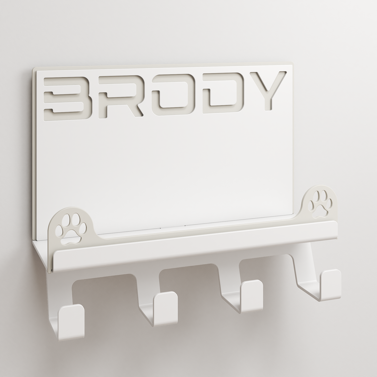 Dog Apparel Hanger - 01 - Personalized - One Dog