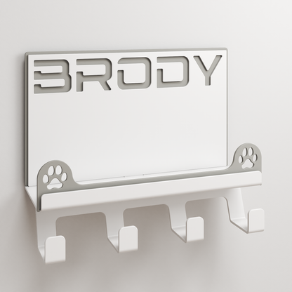 Dog Apparel Hanger - 01 - Personalized - One Dog