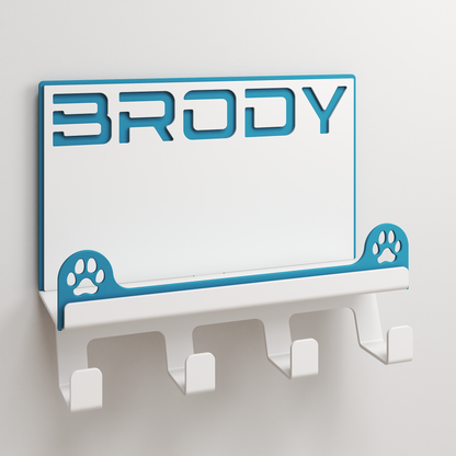 Dog Apparel Hanger - 01 - Personalized - One Dog