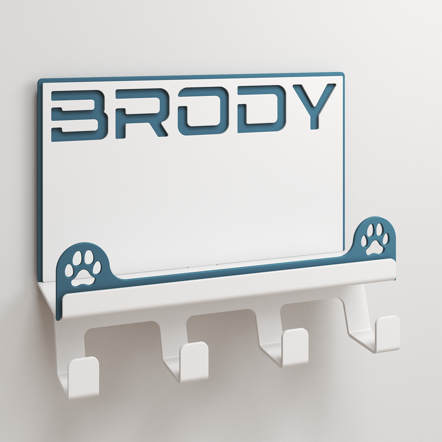 Dog Apparel Hanger - 01 - Personalized - One Dog