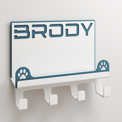 Dog Apparel Hanger - 01 - Personalized - One Dog