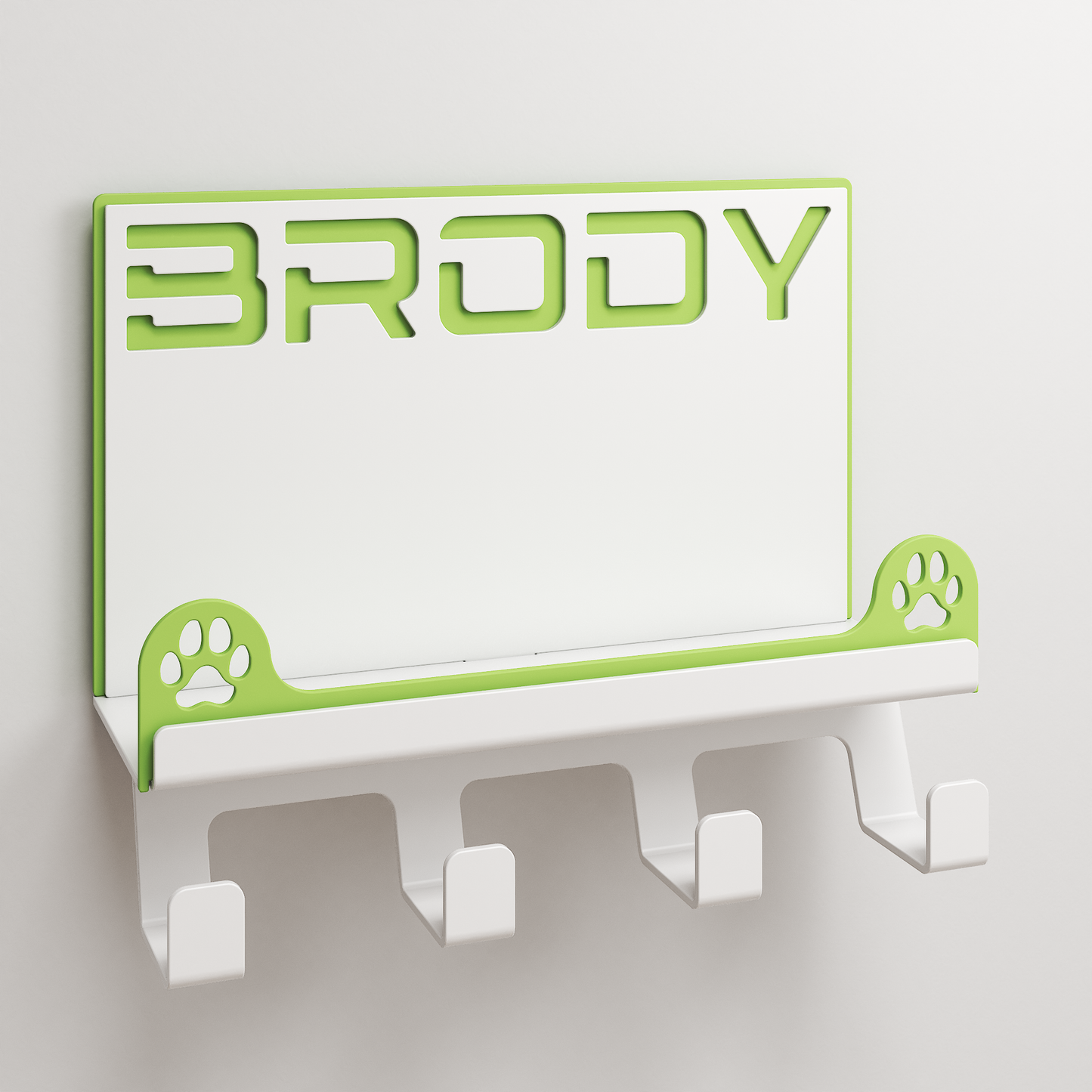 Dog Apparel Hanger - 01 - Personalized - One Dog