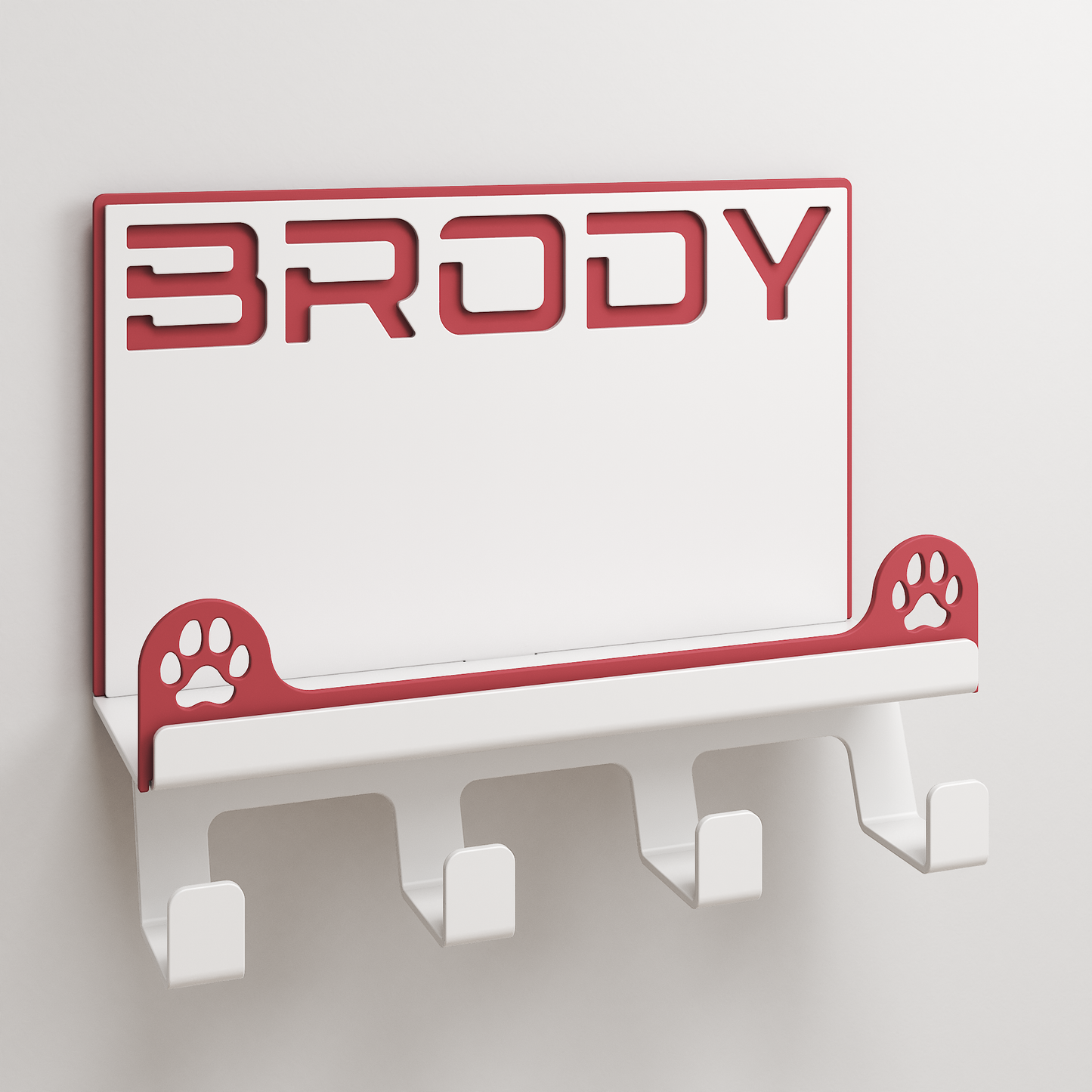 Dog Apparel Hanger - 01 - Personalized - One Dog