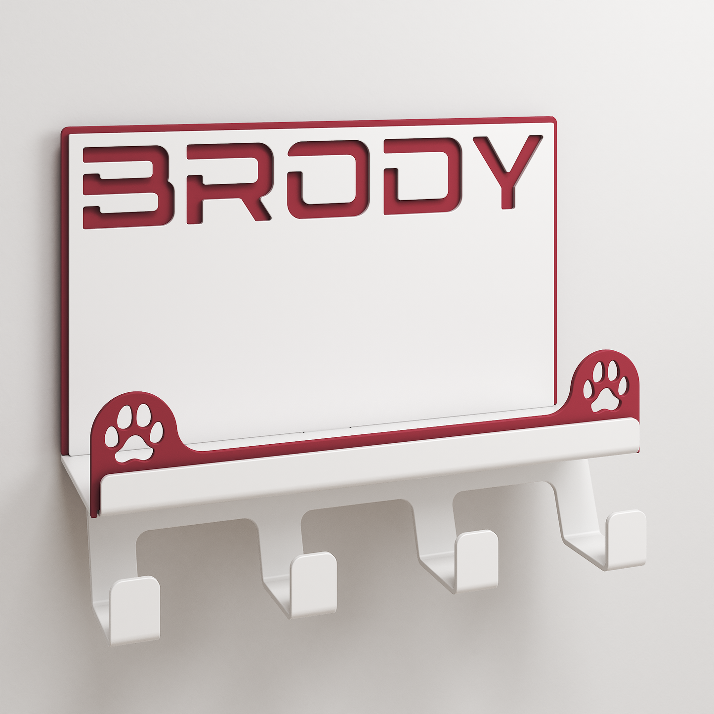 Dog Apparel Hanger - 01 - Personalized - One Dog