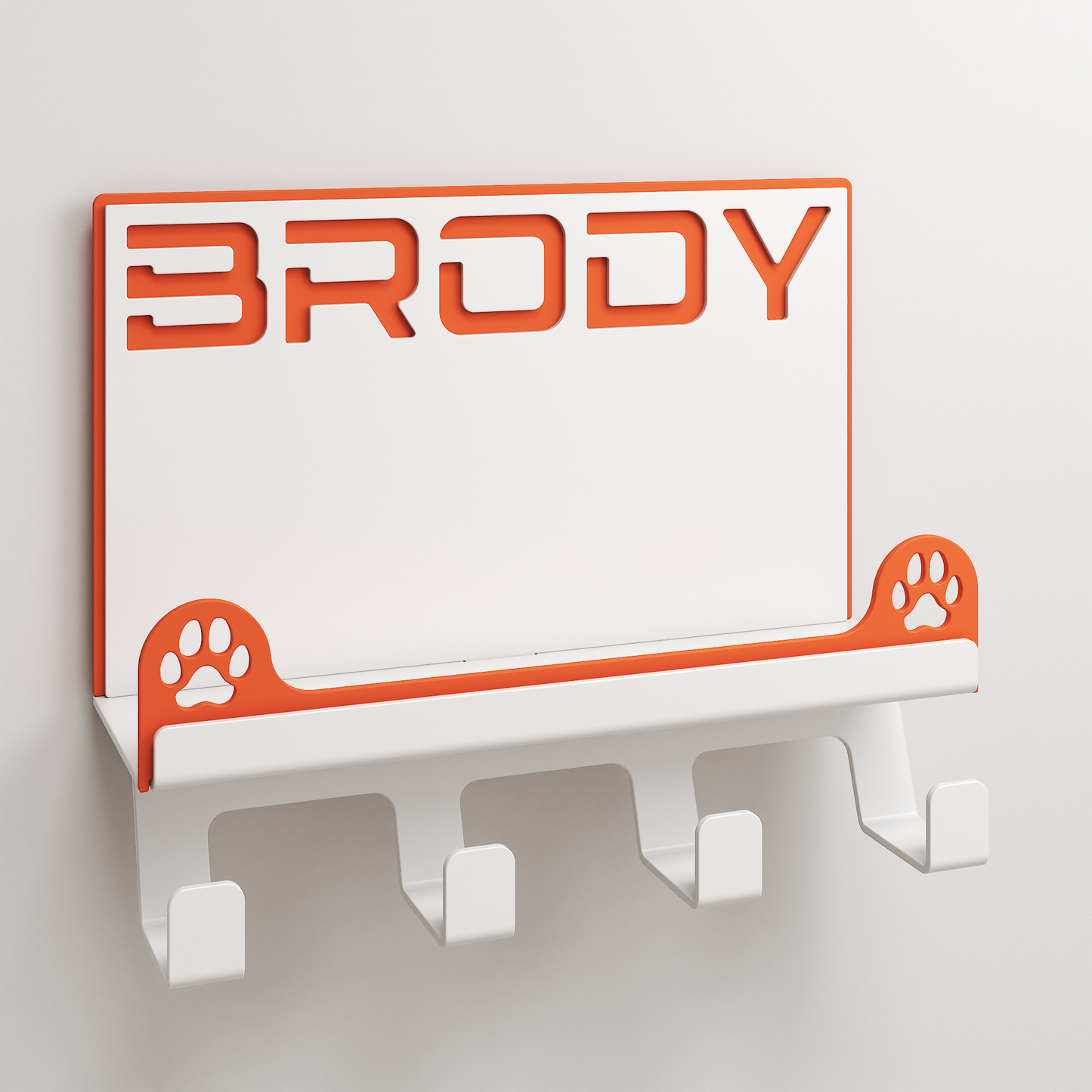 Dog Apparel Hanger - 01 - Personalized - One Dog