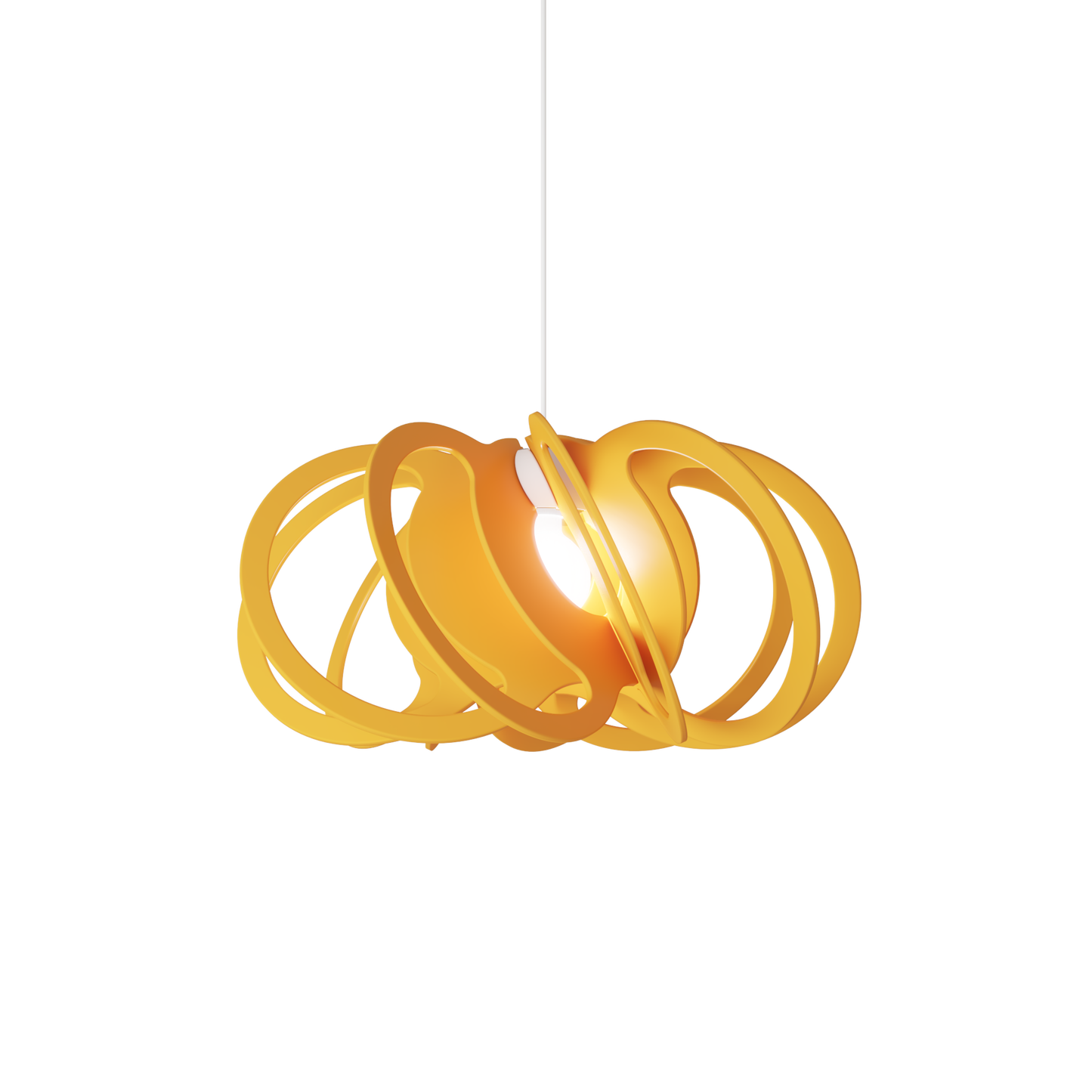 Ceiling Light - Slanted Slats - 020 Candia