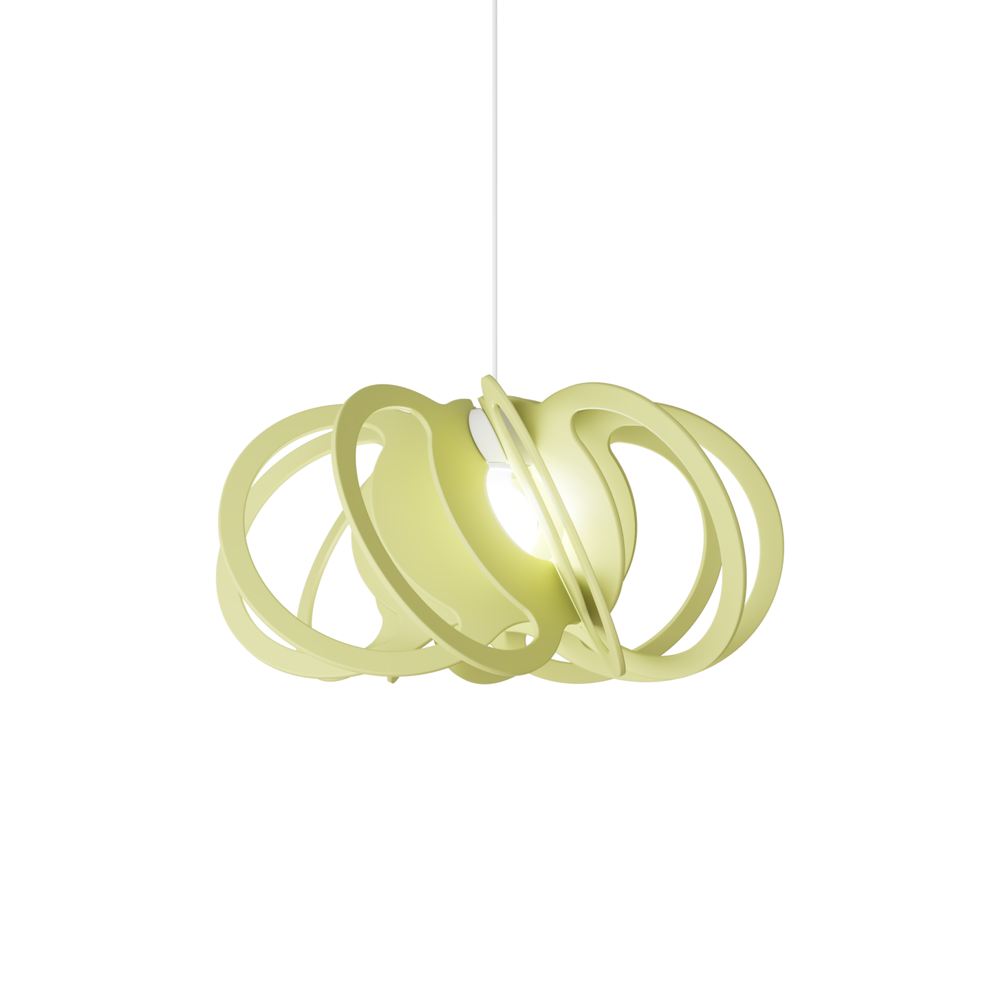 Ceiling Light - Slanted Slats - 020 Candia