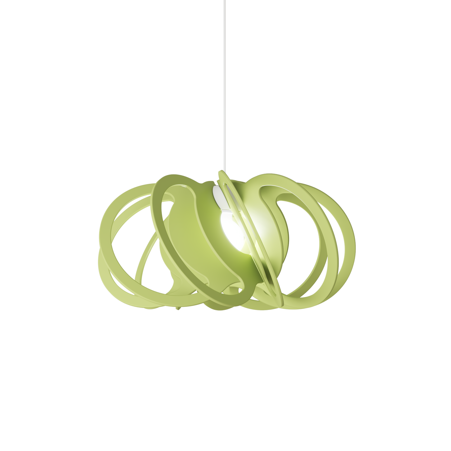 Ceiling Light - Slanted Slats - 020 Candia