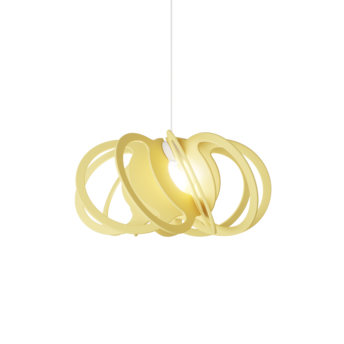 Ceiling Light - Slanted Slats - 020 Candia