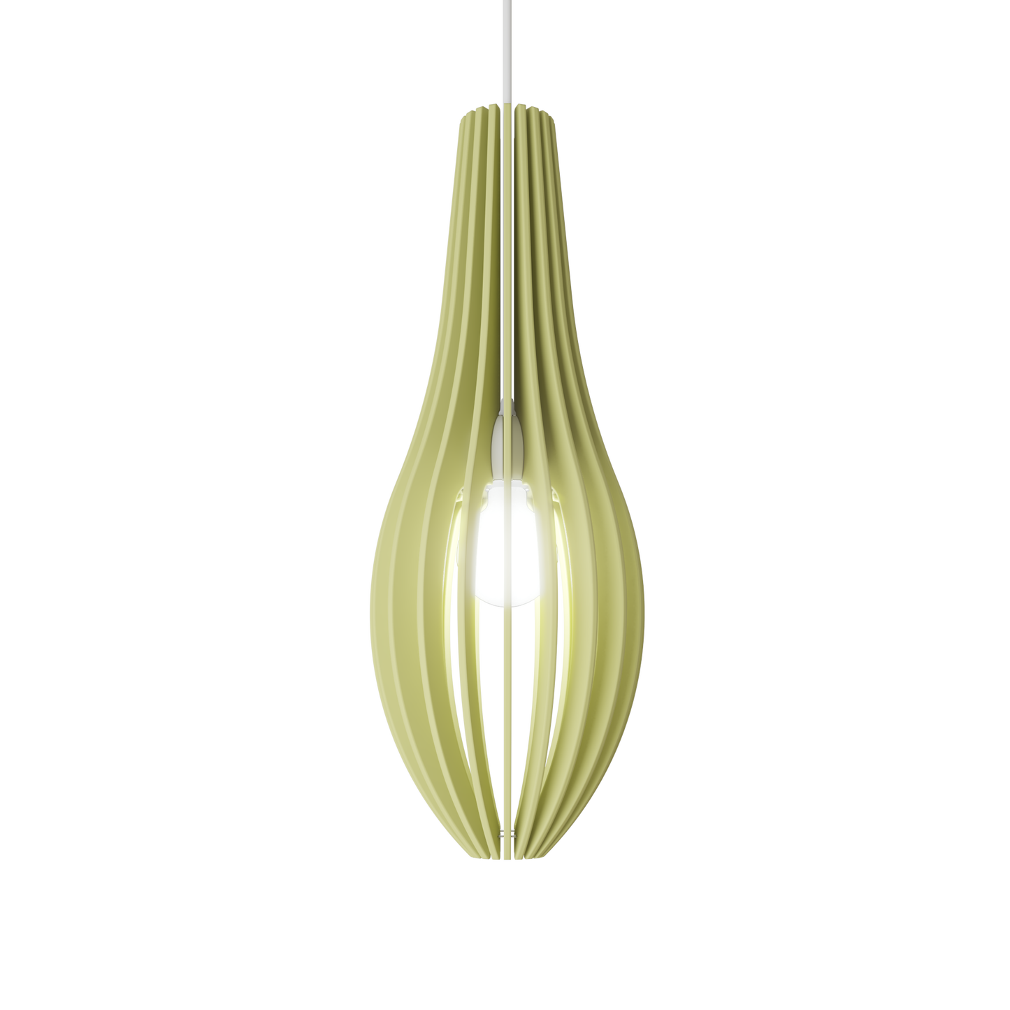 Ceiling Light - Vertical Slats - 020 Nuri