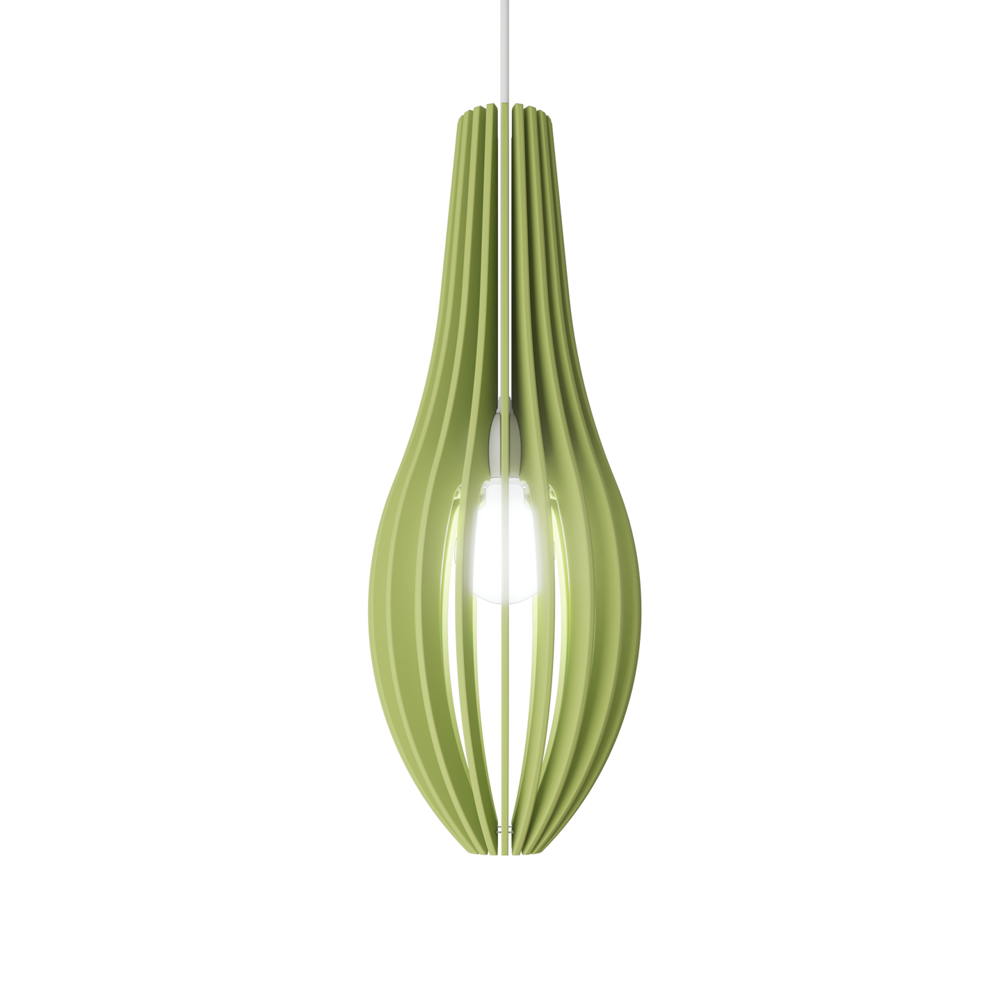 Ceiling Light - Vertical Slats - 020 Nuri