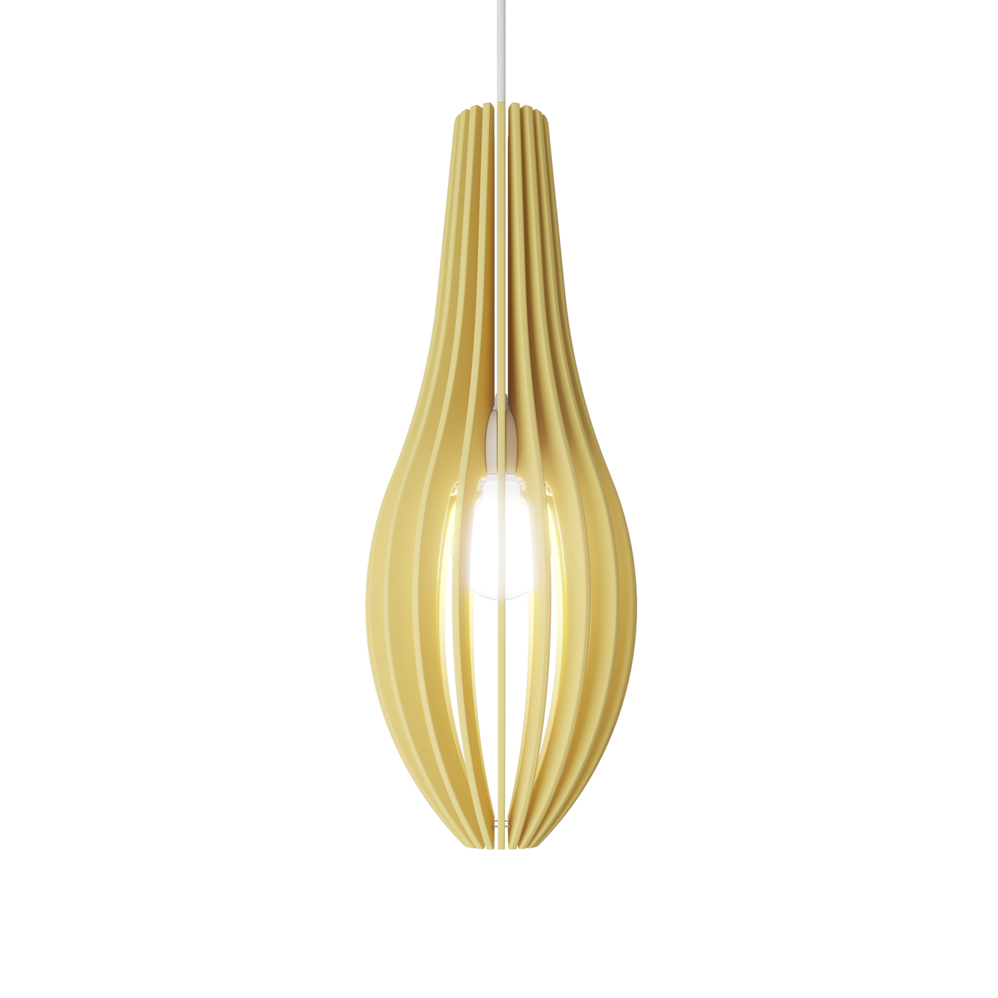 Ceiling Light - Vertical Slats - 020 Nuri