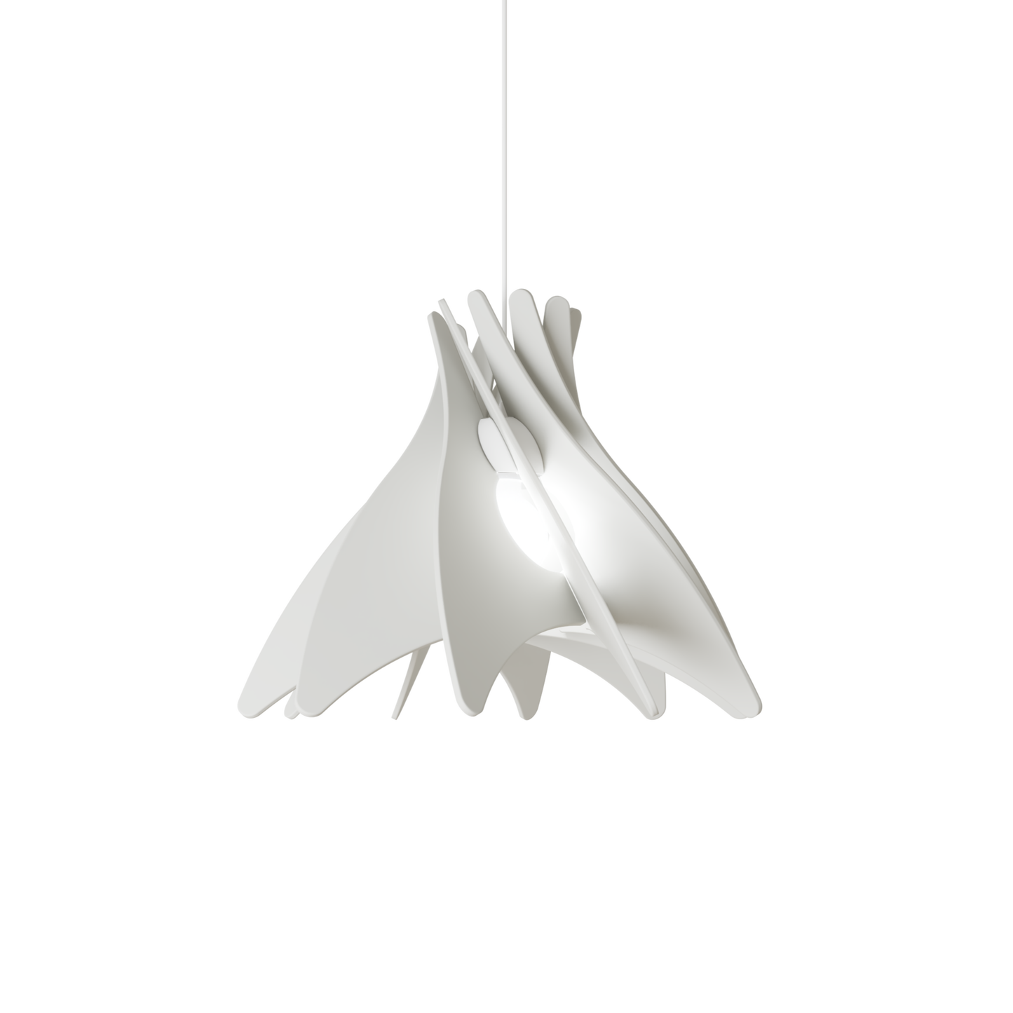 Ceiling Light - Slanted Slats - 021 Hoshi