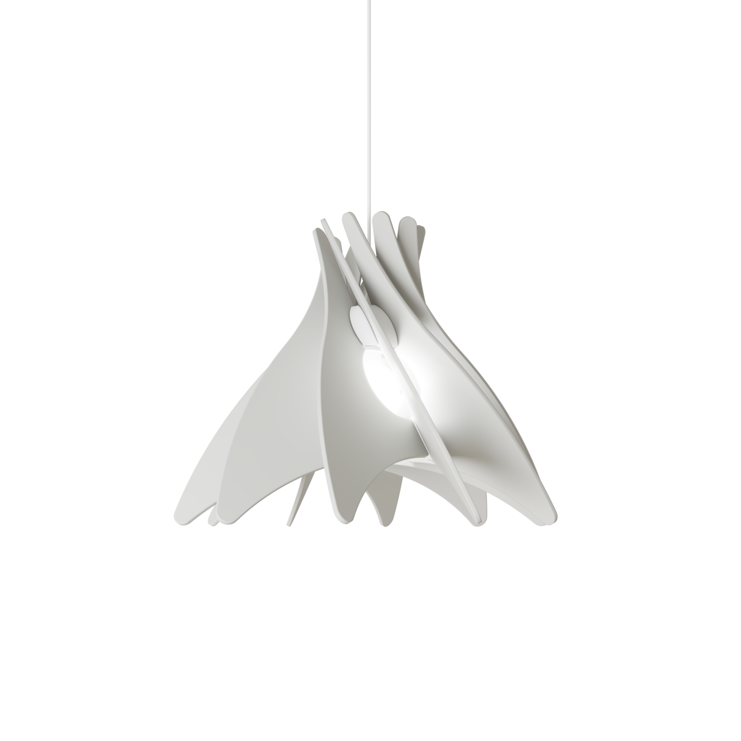 Ceiling Light - Slanted Slats - 021 Hoshi