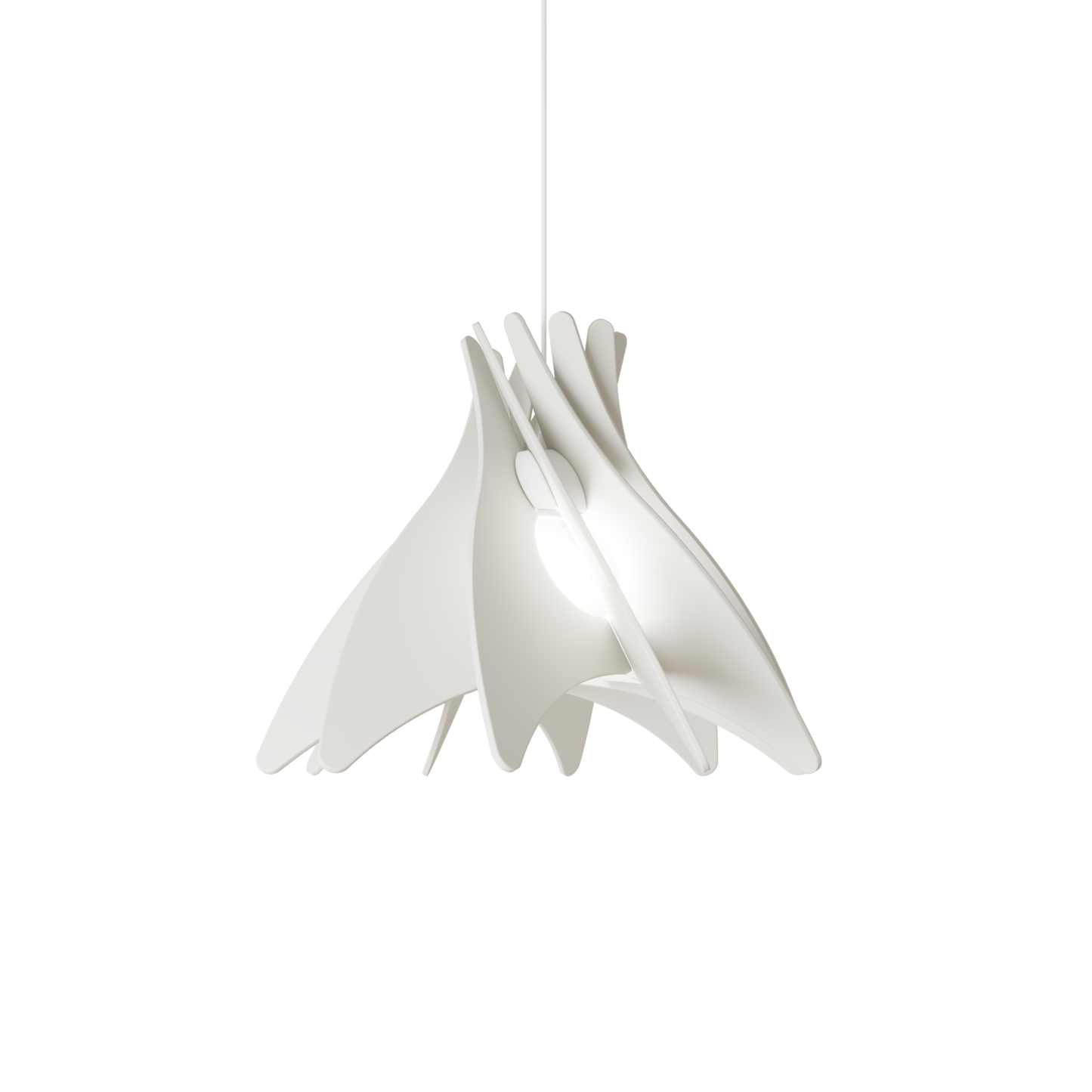 Ceiling Light - Slanted Slats - 021 Hoshi