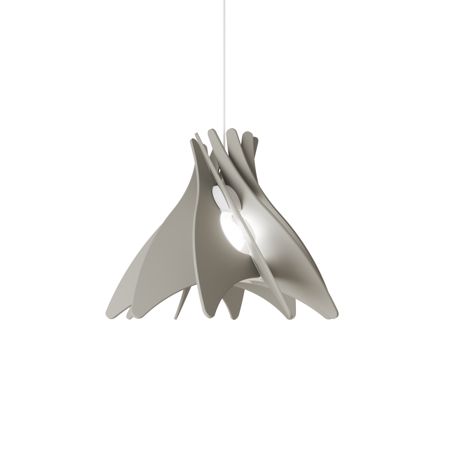 Ceiling Light - Slanted Slats - 021 Hoshi