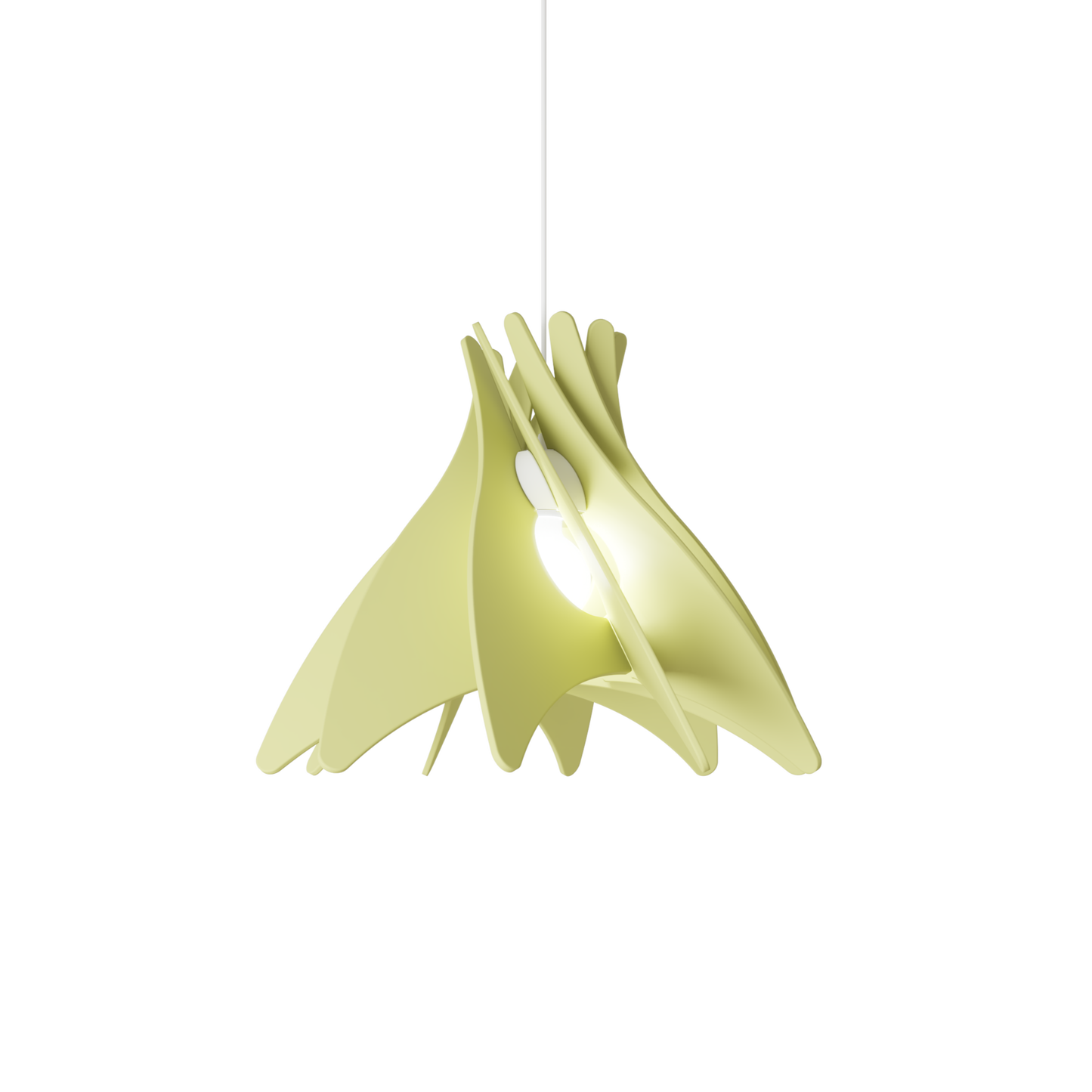 Ceiling Light - Slanted Slats - 021 Hoshi