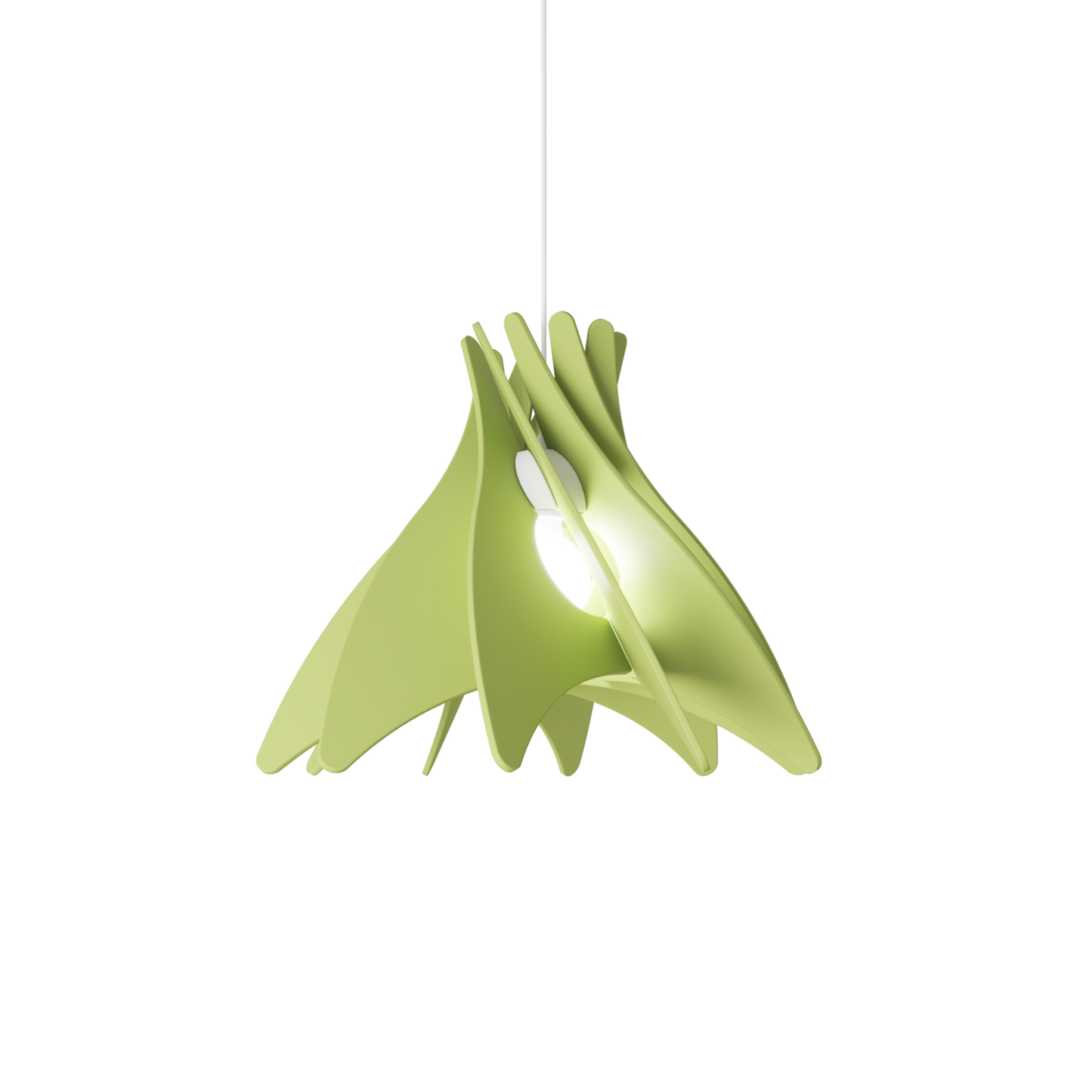 Ceiling Light - Slanted Slats - 021 Hoshi