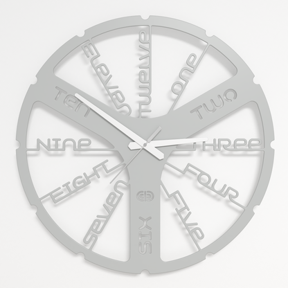 Wall clock - Floating - 001 - Clockwork Whispers
