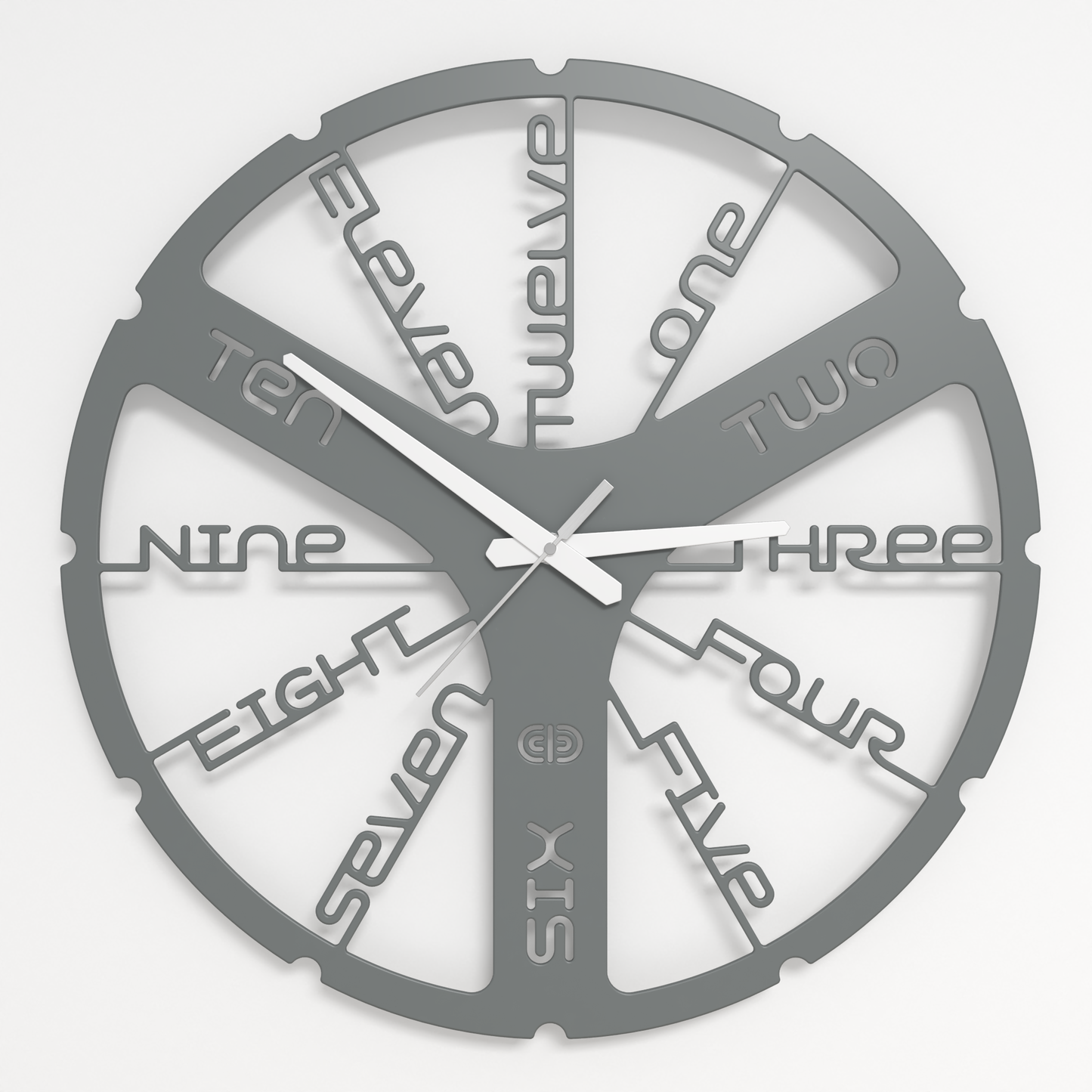 Wall clock - Floating - 001 - Clockwork Whispers