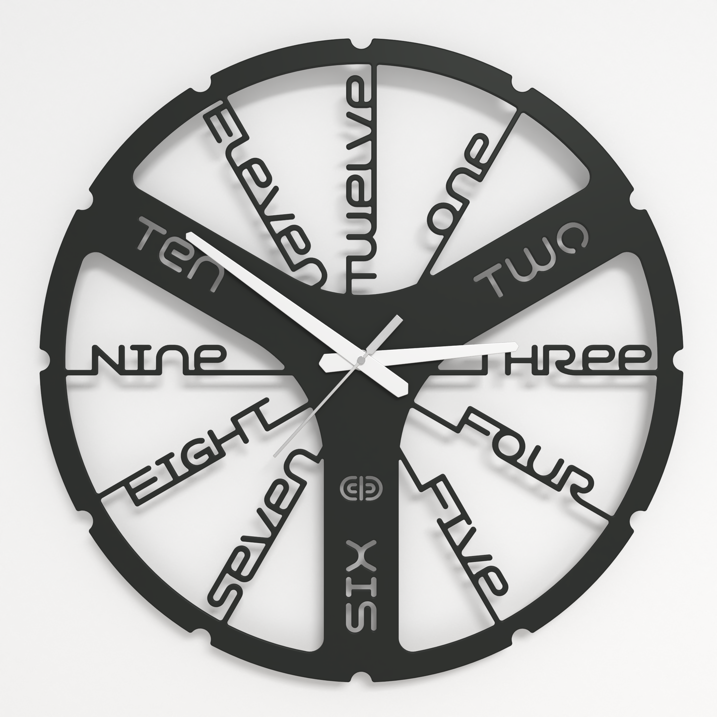 Wall clock - Floating - 001 - Clockwork Whispers
