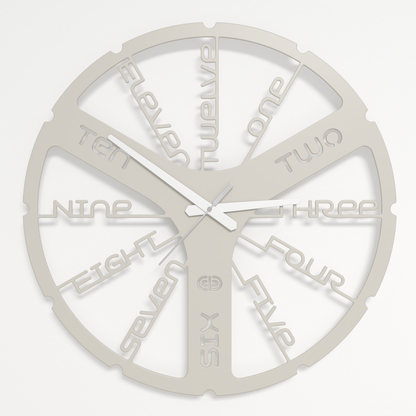 Wall clock - Floating - 001 - Clockwork Whispers