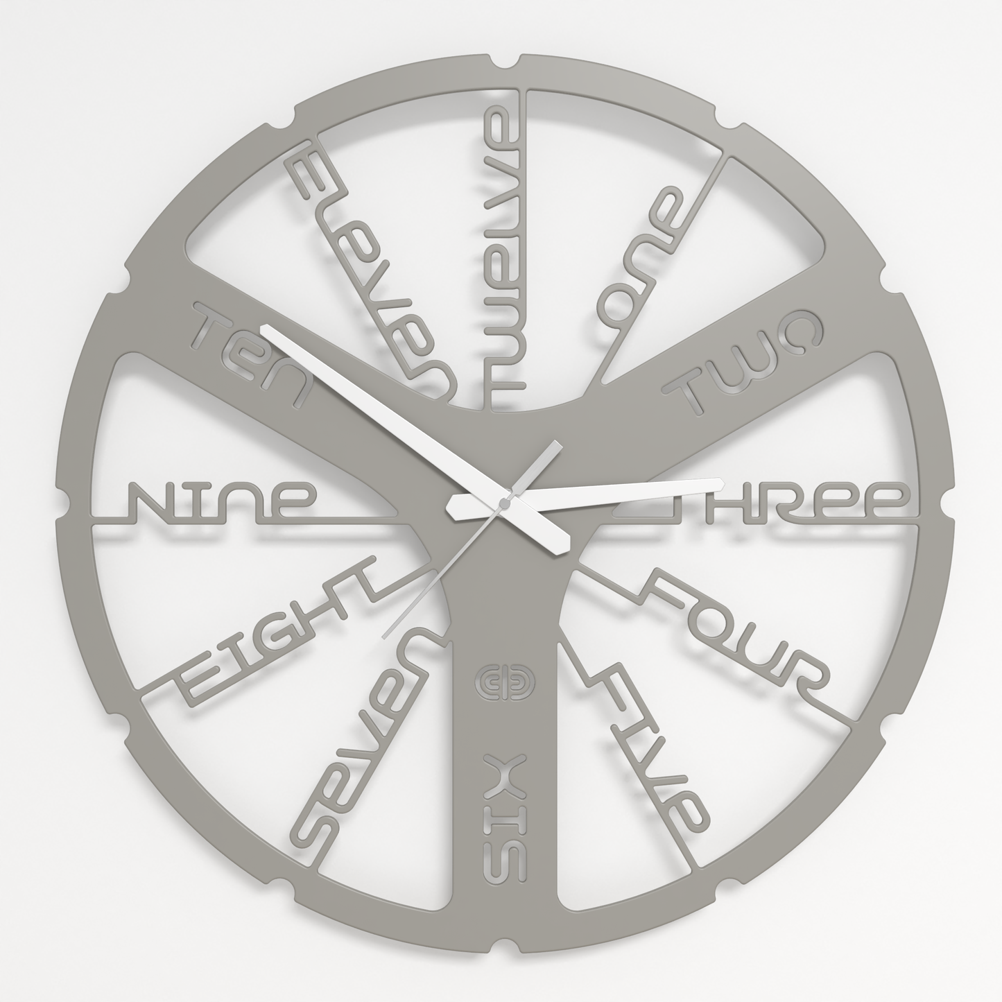 Wall clock - Floating - 001 - Clockwork Whispers