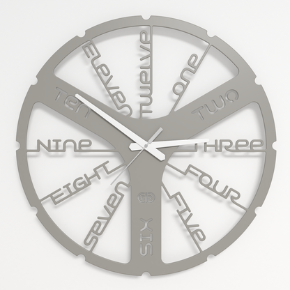 Wall clock - Floating - 001 - Clockwork Whispers