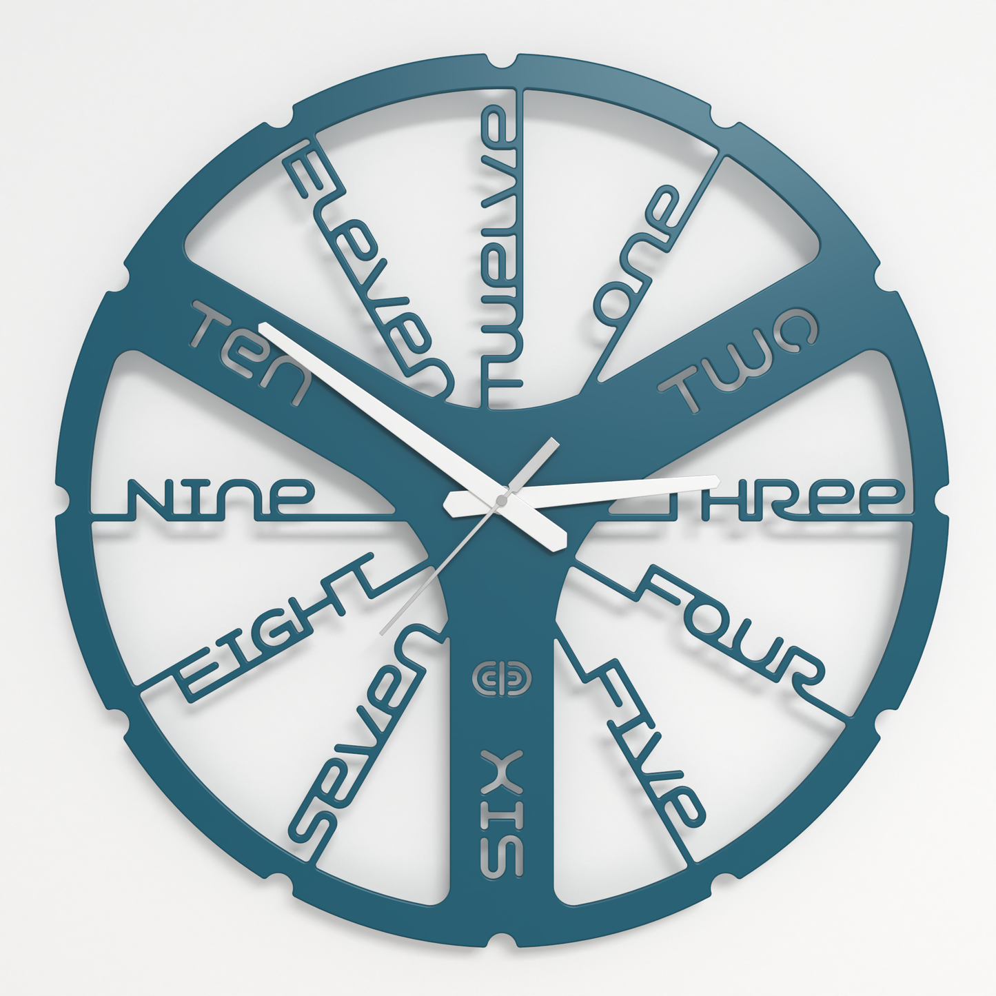 Wall clock - Floating - 001 - Clockwork Whispers