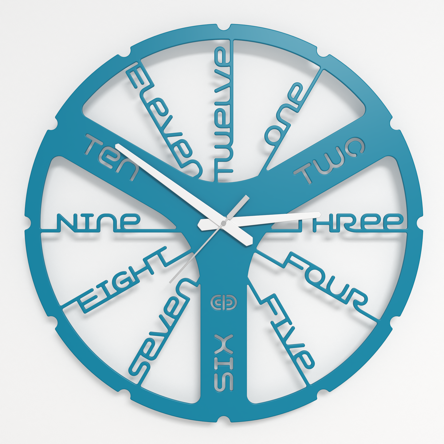 Wall clock - Floating - 001 - Clockwork Whispers