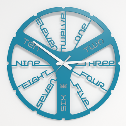 Wall clock - Floating - 001 - Clockwork Whispers