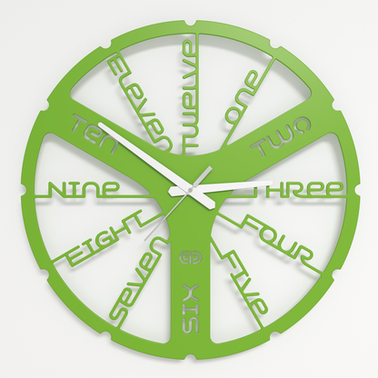 Wall clock - Floating - 001 - Clockwork Whispers