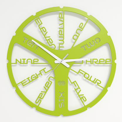 Wall clock - Floating - 001 - Clockwork Whispers
