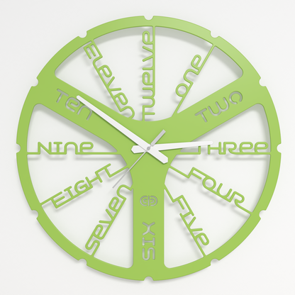 Wall clock - Floating - 001 - Clockwork Whispers