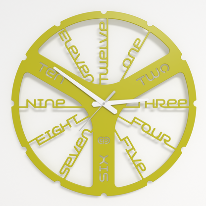 Wall clock - Floating - 001 - Clockwork Whispers