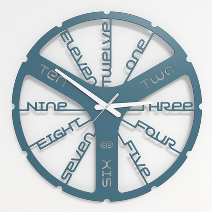Wall clock - Floating - 001 - Clockwork Whispers
