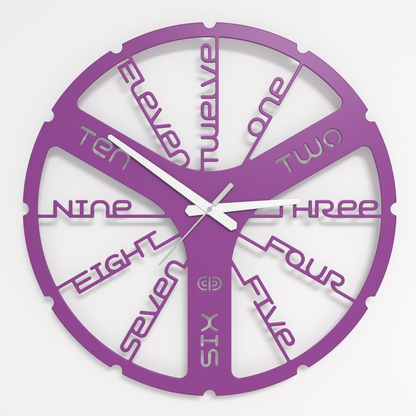 Wall clock - Floating - 001 - Clockwork Whispers