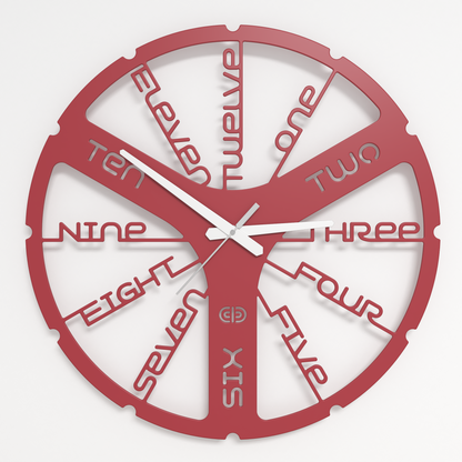 Wall clock - Floating - 001 - Clockwork Whispers