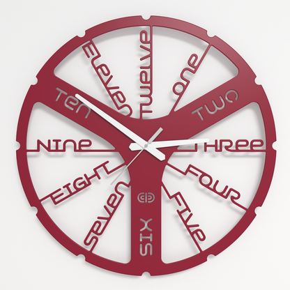 Wall clock - Floating - 001 - Clockwork Whispers