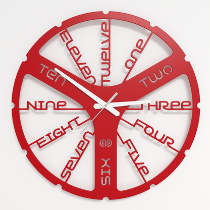 Wall clock - Floating - 001 - Clockwork Whispers