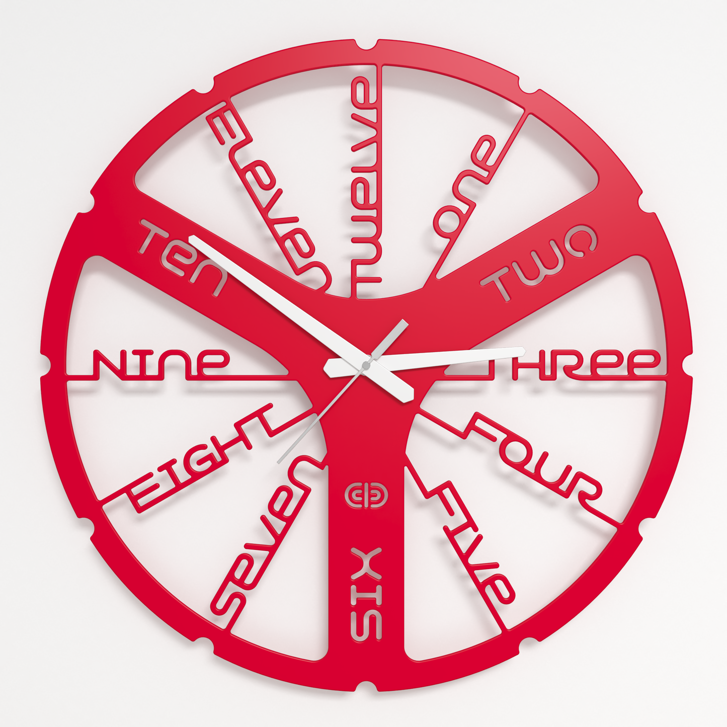 Wall clock - Floating - 001 - Clockwork Whispers