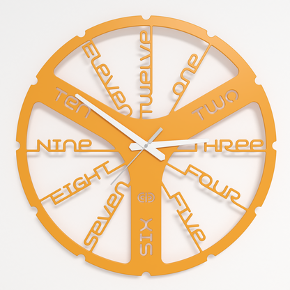 Wall clock - Floating - 001 - Clockwork Whispers