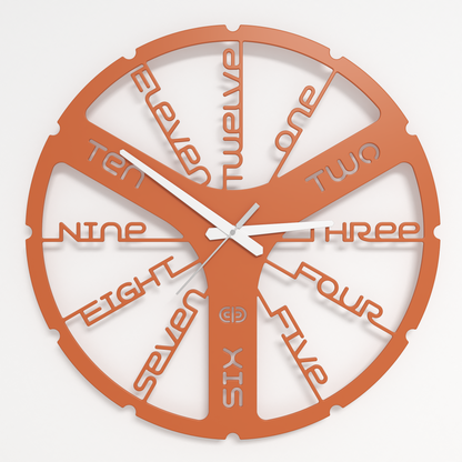 Wall clock - Floating - 001 - Clockwork Whispers