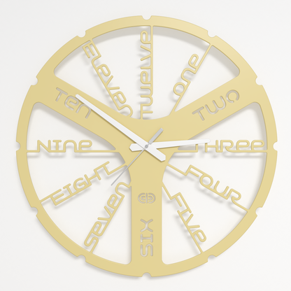 Wall clock - Floating - 001 - Clockwork Whispers