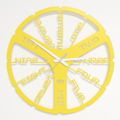 Wall clock - Floating - 001 - Clockwork Whispers