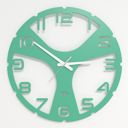 Wall clock - Floating - 003 - Timeless Horizon