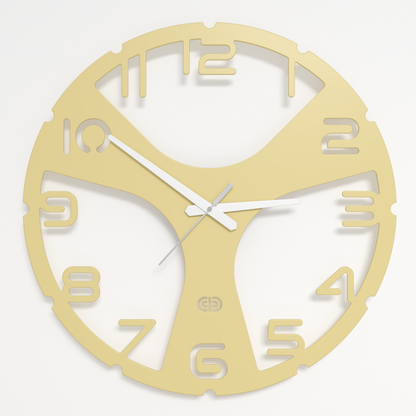 Wall clock - Floating - 003 - Timeless Horizon