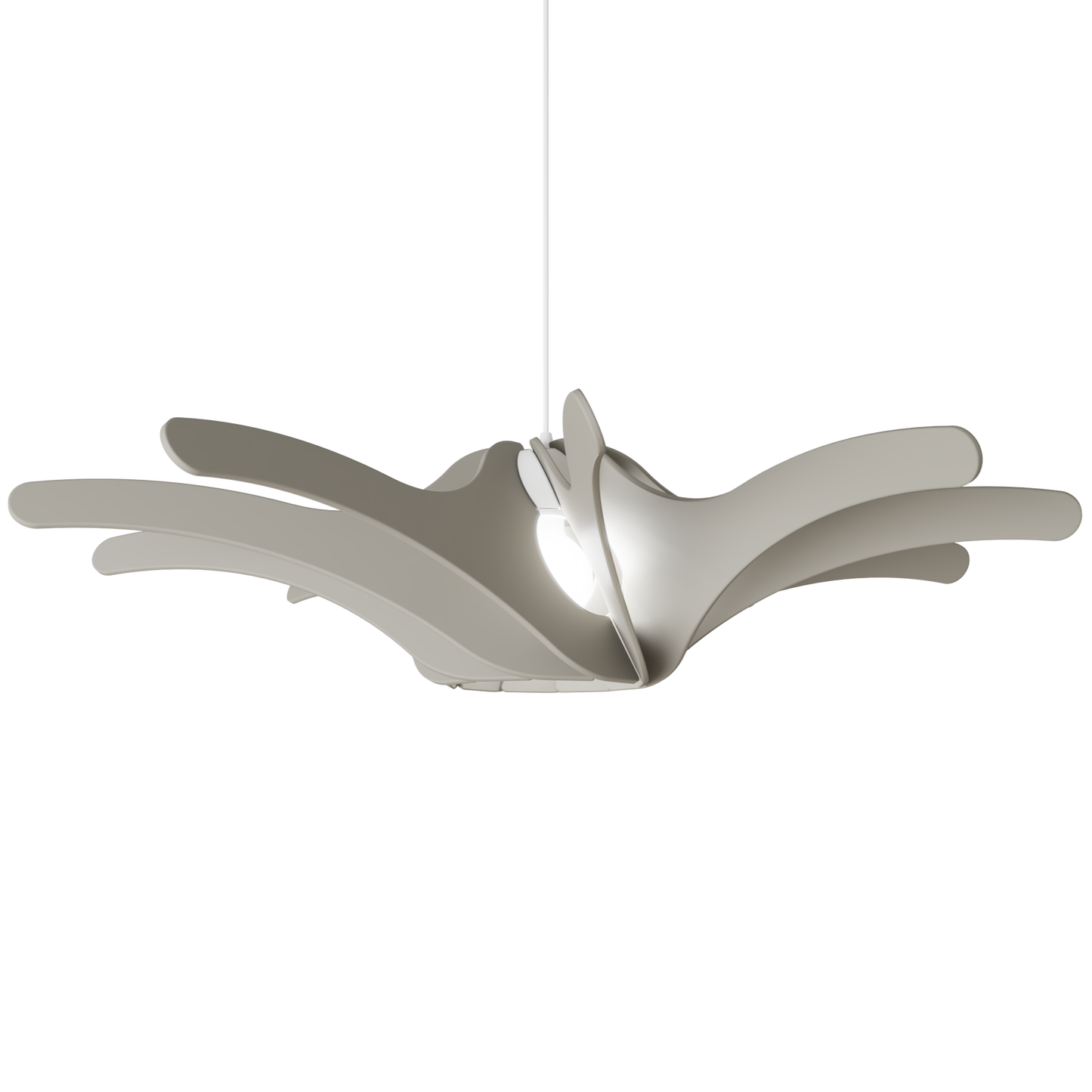 Ceiling Light - Slanted Slats - 025 Soleil