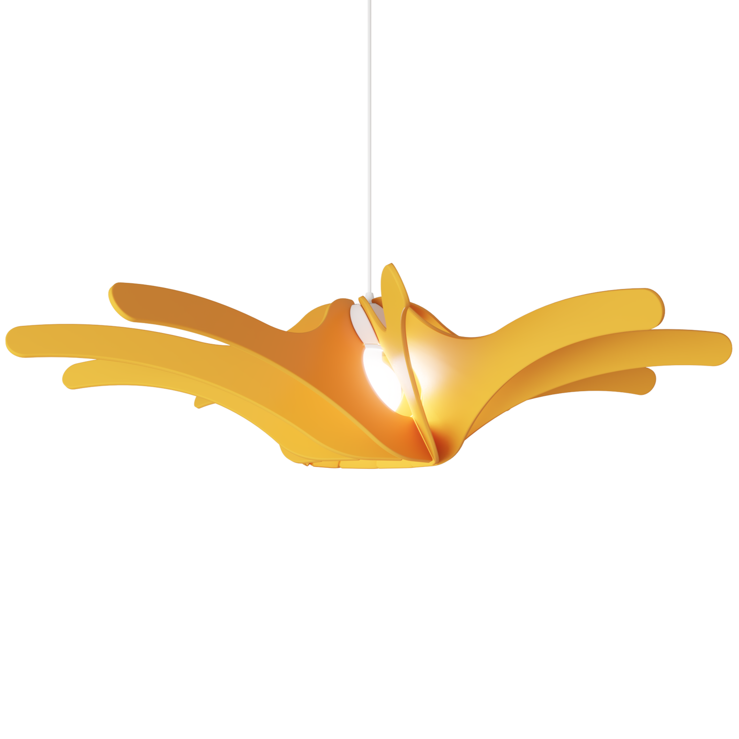 Ceiling Light - Slanted Slats - 025 Soleil